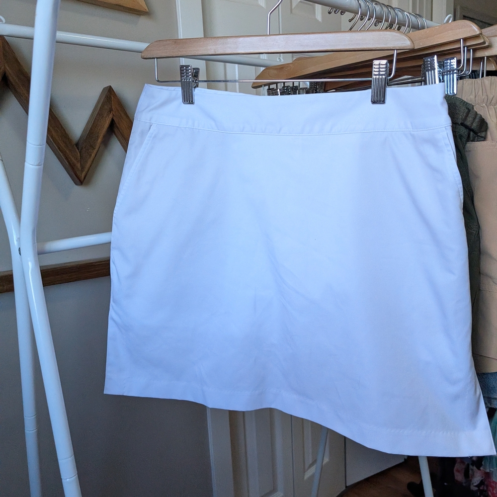 adidas Women's White A-Line Skirt